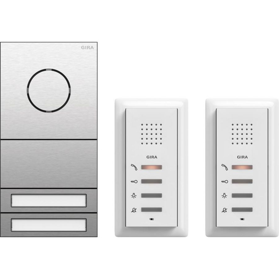 Tweegez.won.-pakket audio System 106 edelstaal