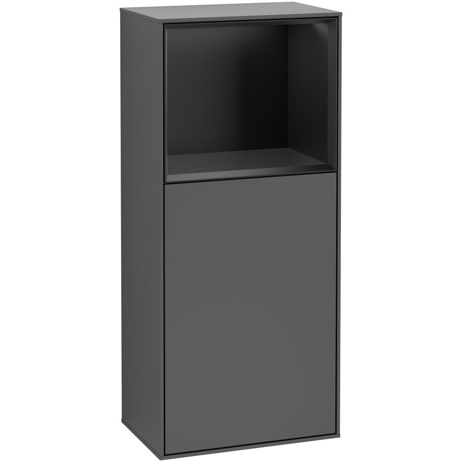 Zijkast Finion 418x936x270mm Antr. Matt Lacquer F500PDGK