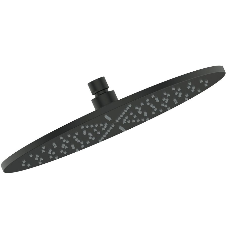 Hoofddouche rond 300mm silk black Idealrain