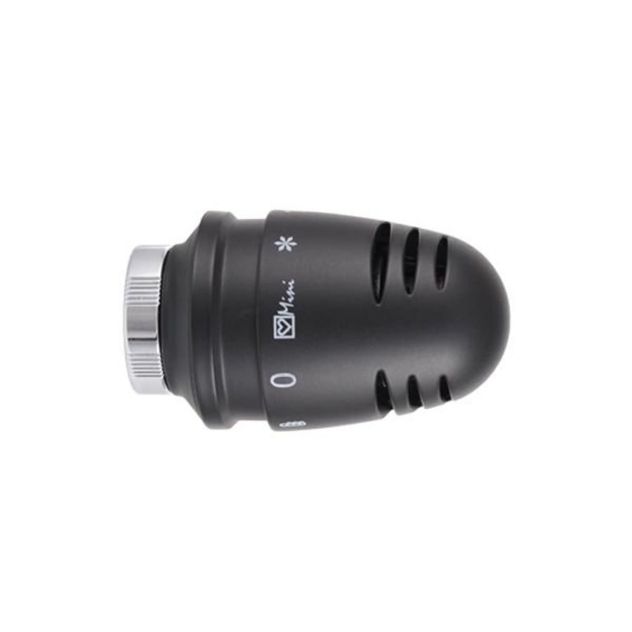 MINI DE LUXE Thermostatkopf schwarz matt