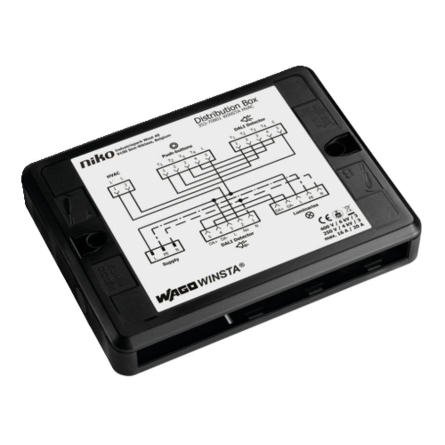 WAGO WINSTA verdeeldoos HVAC P48 DALI-2