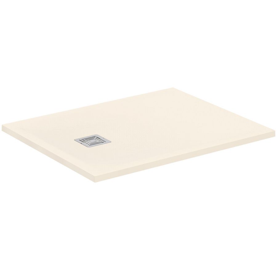 Douchebak Rechthoekig 1000x800x30mm Zandbeige Ultra Flat S +