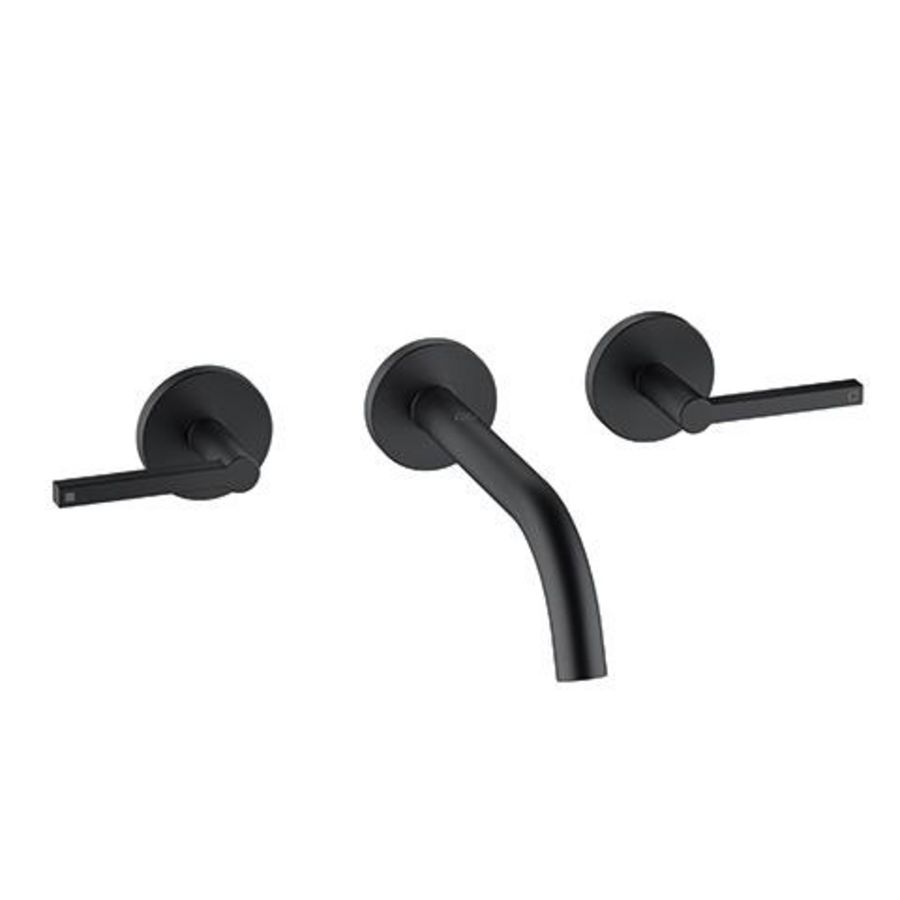 Nova fonte watafel mengkraan puristic mat zwart 201443915