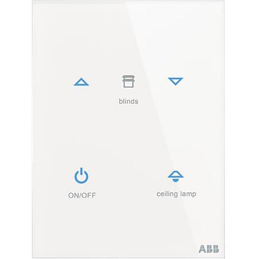 Glasstouch sensor KNX Tacteo 4 voudig