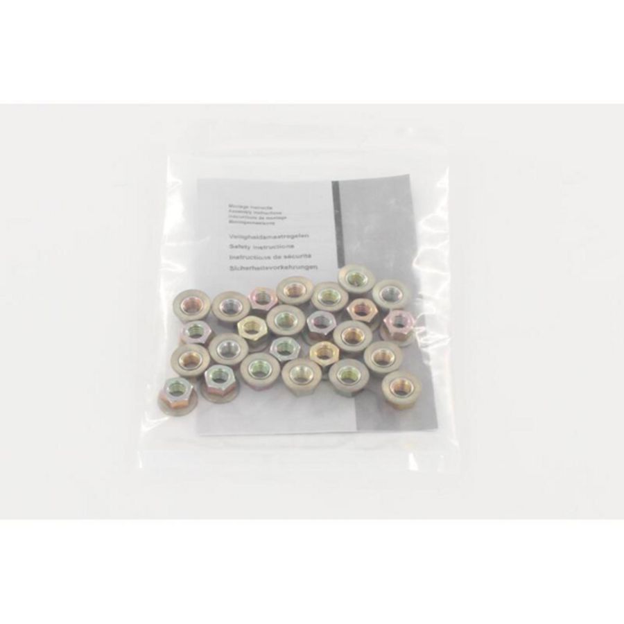 Set a 25st. Moer zeskant M 8 Gas210Eco(PRO)/Gas310Eco(PRO)