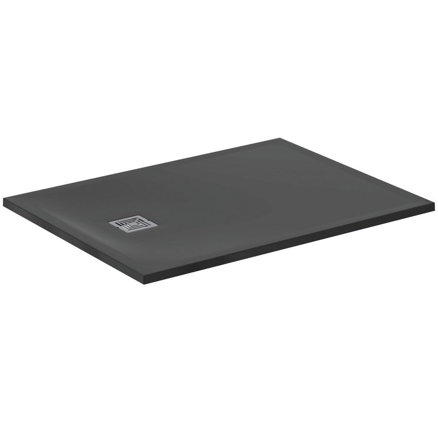 Douchebak Rechthoekig 1200x900x30mm Zwart Ultra Flat S +