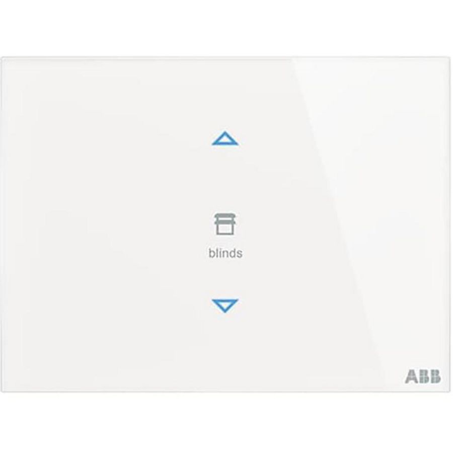 Glasstouch sensor KNX Tacteo 2 voudig vertikaal