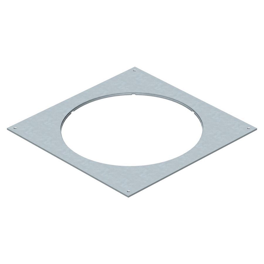 Montagedeksel 350-2/3 voor R9 383x383x4