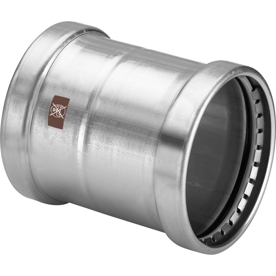 Schuifperssok/ reparatiekoppeling  TEMPONOX RVS 88,9x88,9mm 1715.5XL