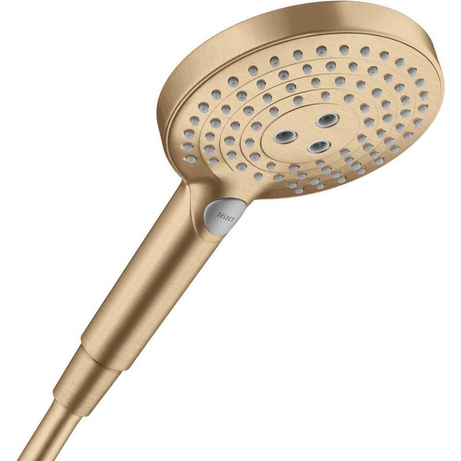 Handdouche 120 Raindance Select S 3 straalsoorten Ecosmart 9l/min. 26531140 brushed bronze