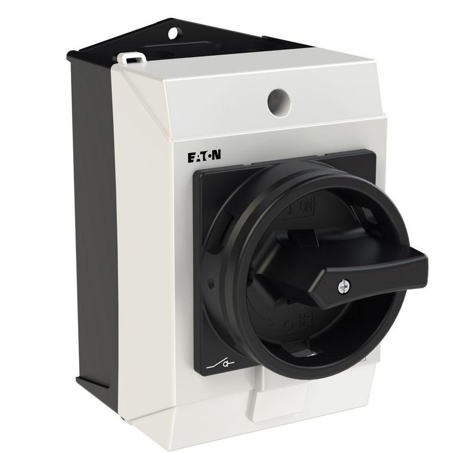 Hoofdschakelaar 2-polig 20A HOLD-functie 90° 207144