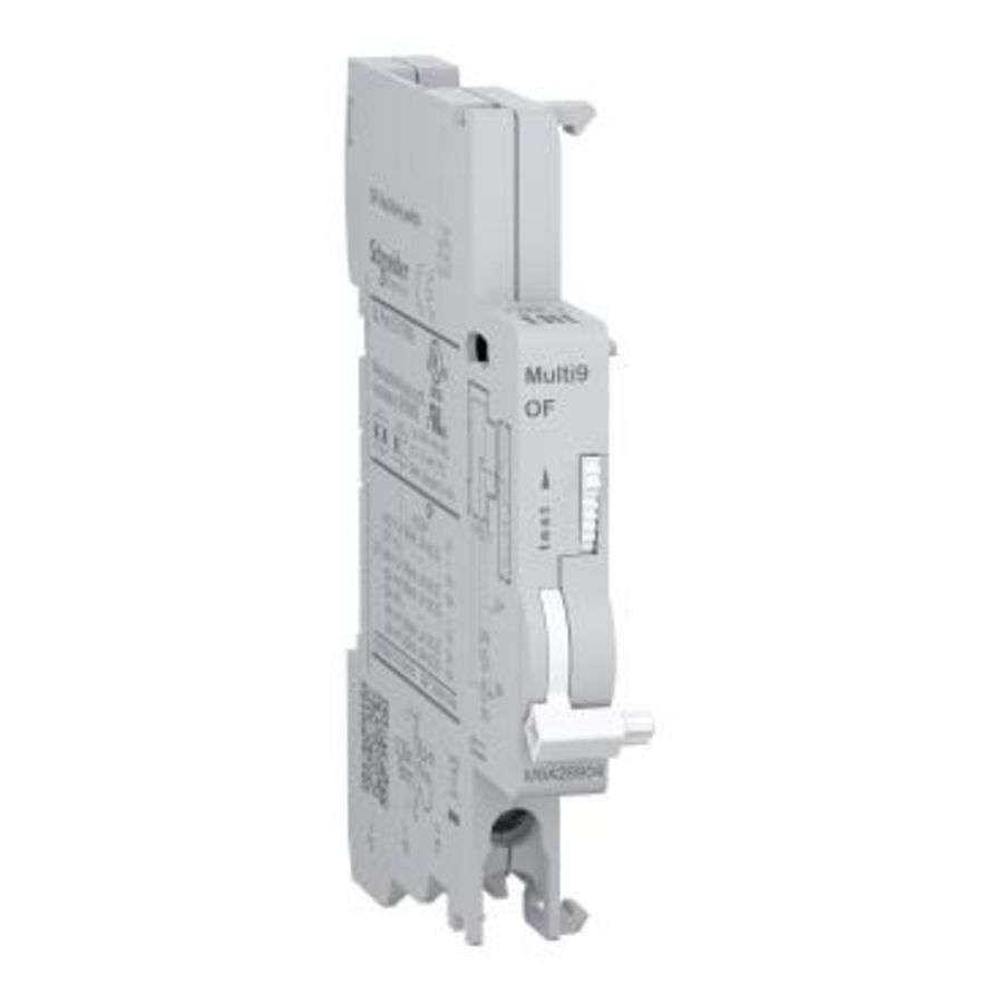 Aux. contact Multi9 M9A OF 1 C/O 100mA to 6A 24VAC to 415VAC