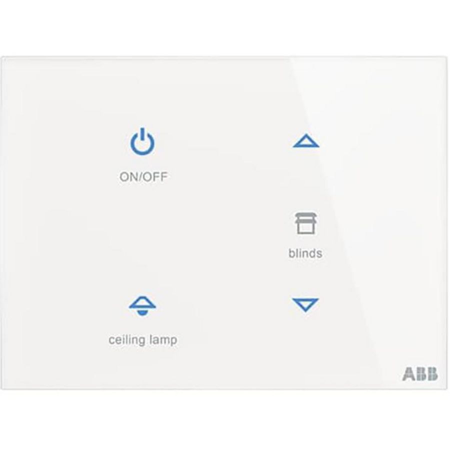 Glasstouch sensor KNX Tacteo 4 voudig