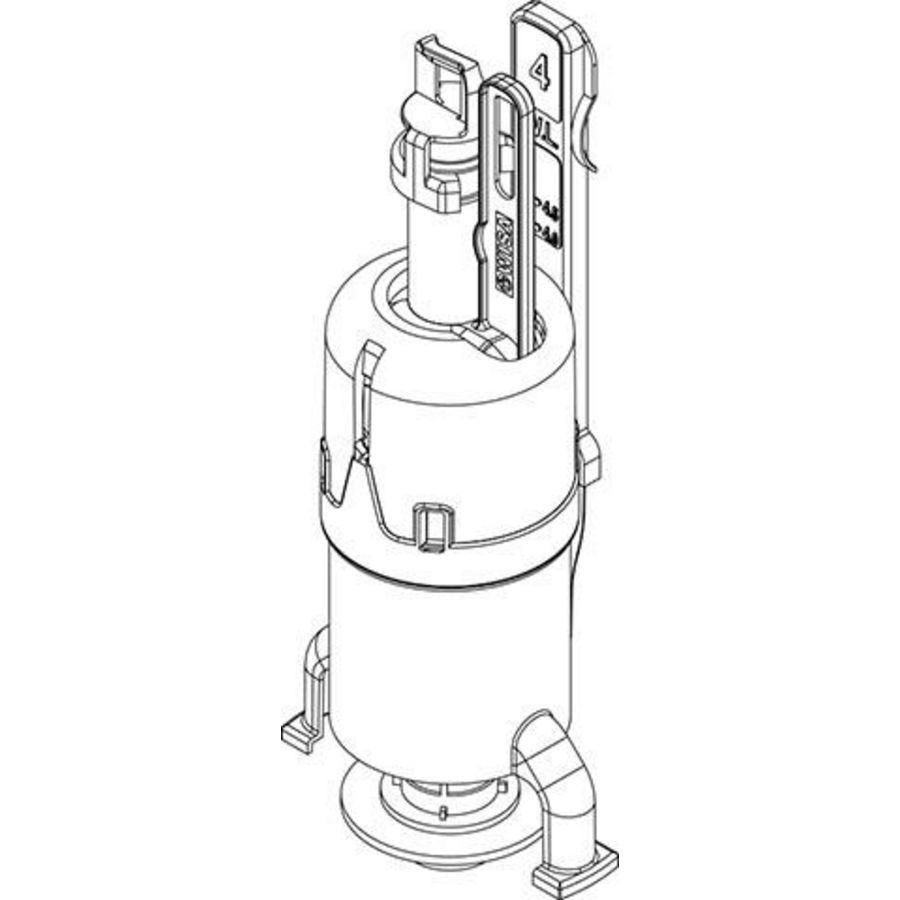 Uitstroommechanisme XS 4/2 L