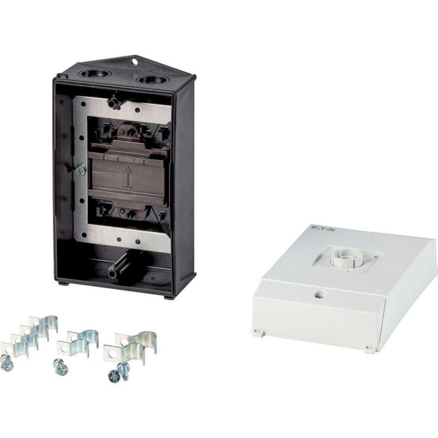 Kast kunststof CI-K2H IP65 met MBS EMC-afscherming voor T0-1