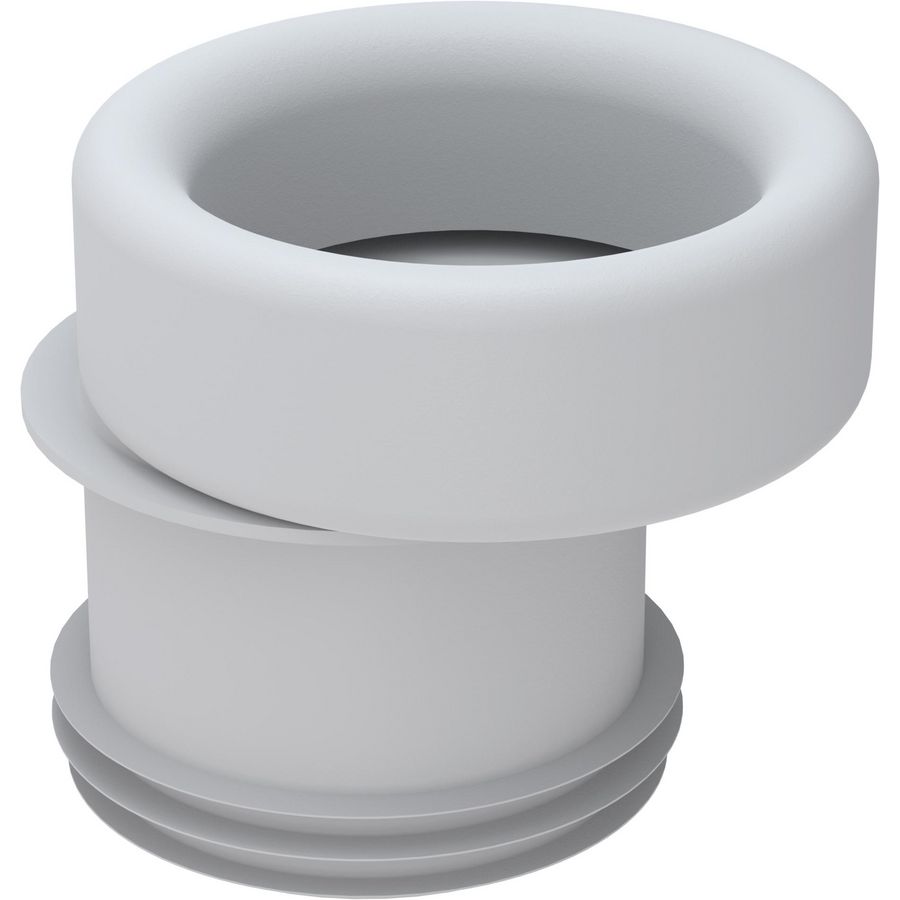 PROMO Closetafvoersok no.7 110mm excentrisch wit sprong 18,5mm (8040301007)