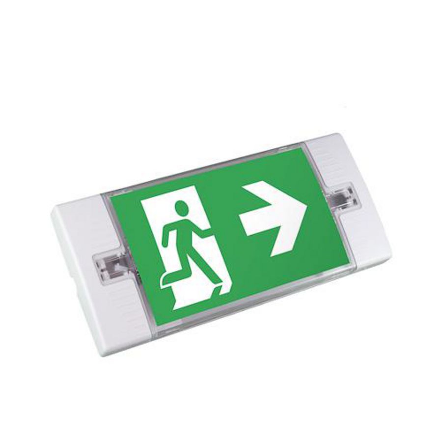Noodverlichting LED opbouw decentraal AT vluchtroute aanduiding