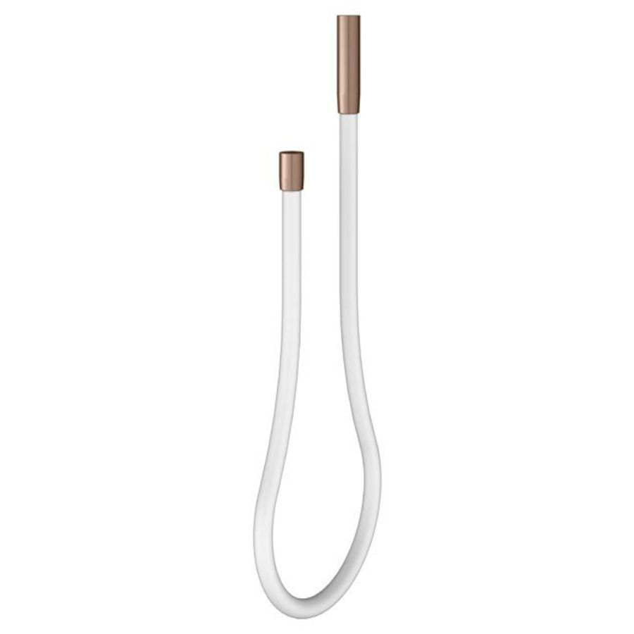 Koudwaterslang 1800mm rood goud geborsteld/wit