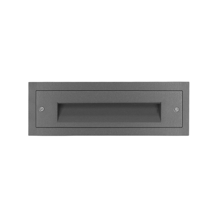 LED-Wandinbouwarmatuur 3000K 6W statisch asymm. gemiddelde O