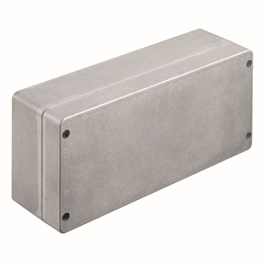Schakelkast leeg aluminium 350x160x100mm onbehandeld