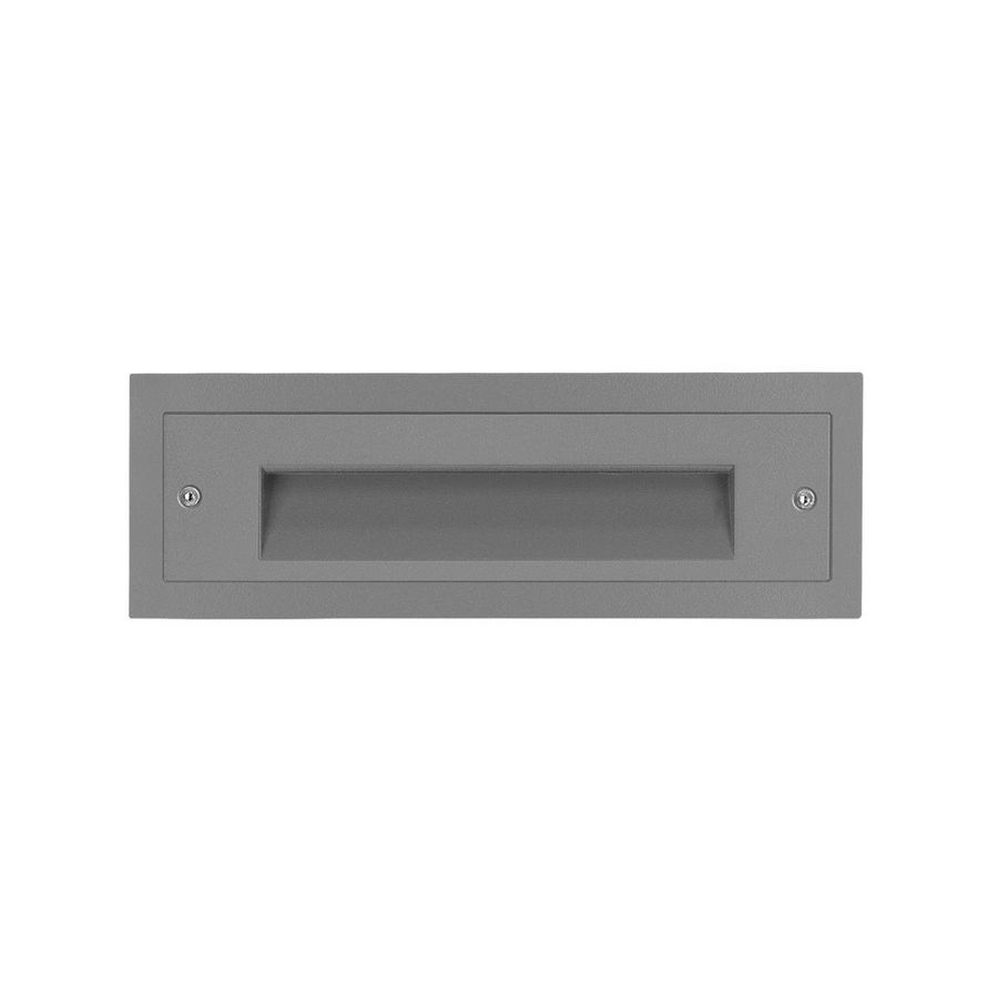 LED-Wandinbouwarmatuur 3000K 6W statisch asymm. gemiddelde O