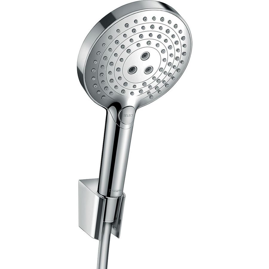 Raindance Select S 120 badset chroom met slang 1600mm