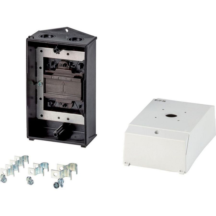 Kast kunststof CI-K2H IP65 met MBS EMC-afscherming voor T0-2