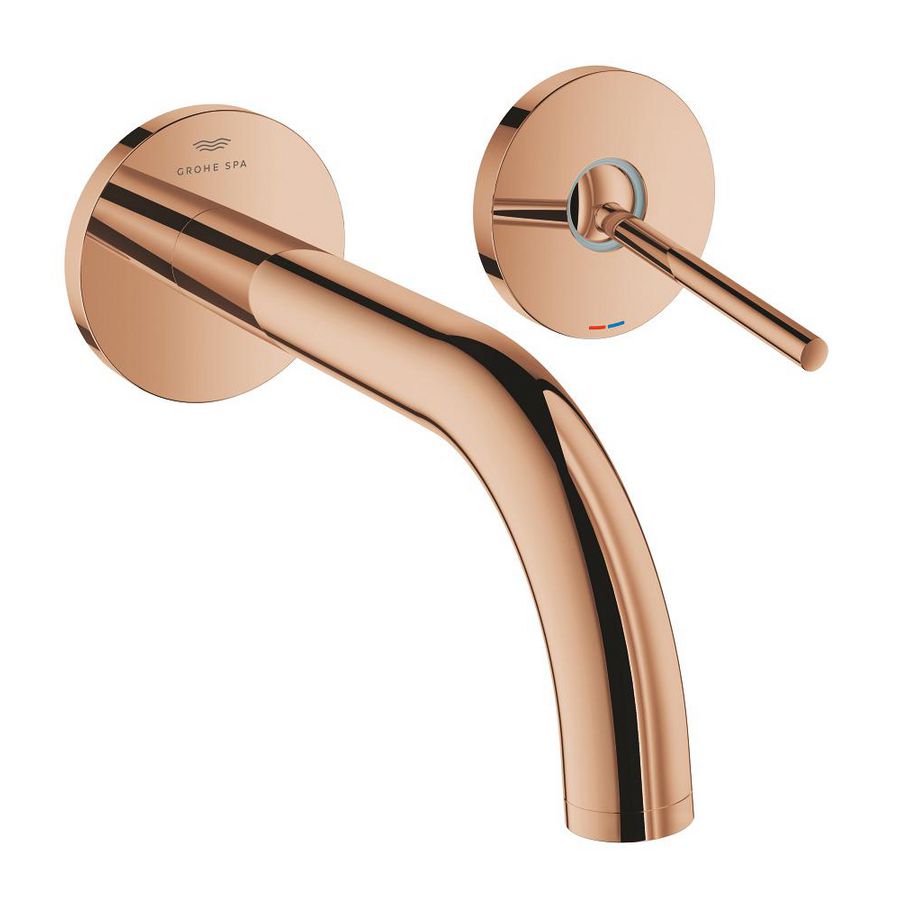 Atrio S-size 2-gats wastafelmengkraan 180mm warm sunset (bronskleurig) (Spa colors coll.)