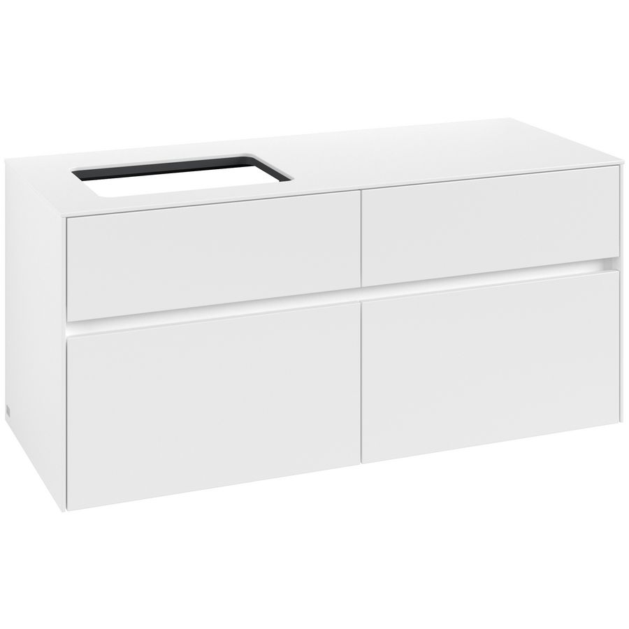 Wastafelonderkast Collaro 1200x548x500mm Wh.Matt C11300MS