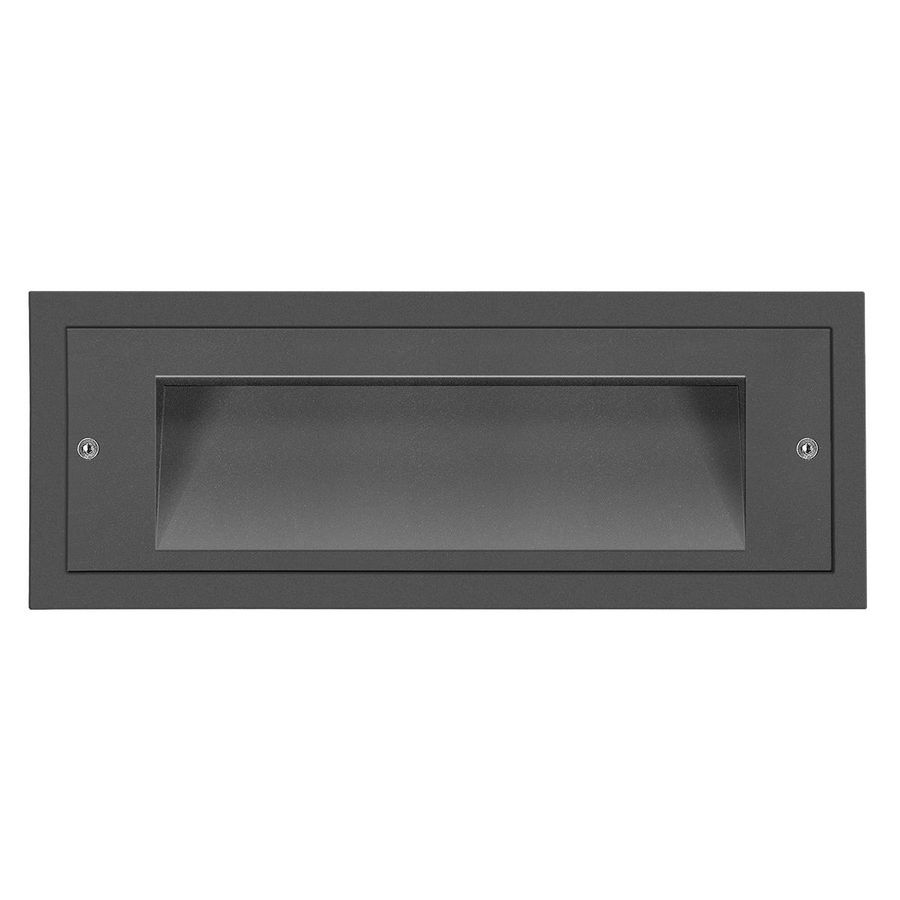 LED-Wandinbouwarmatuur 3000K 10W statisch asymm. verspreiden