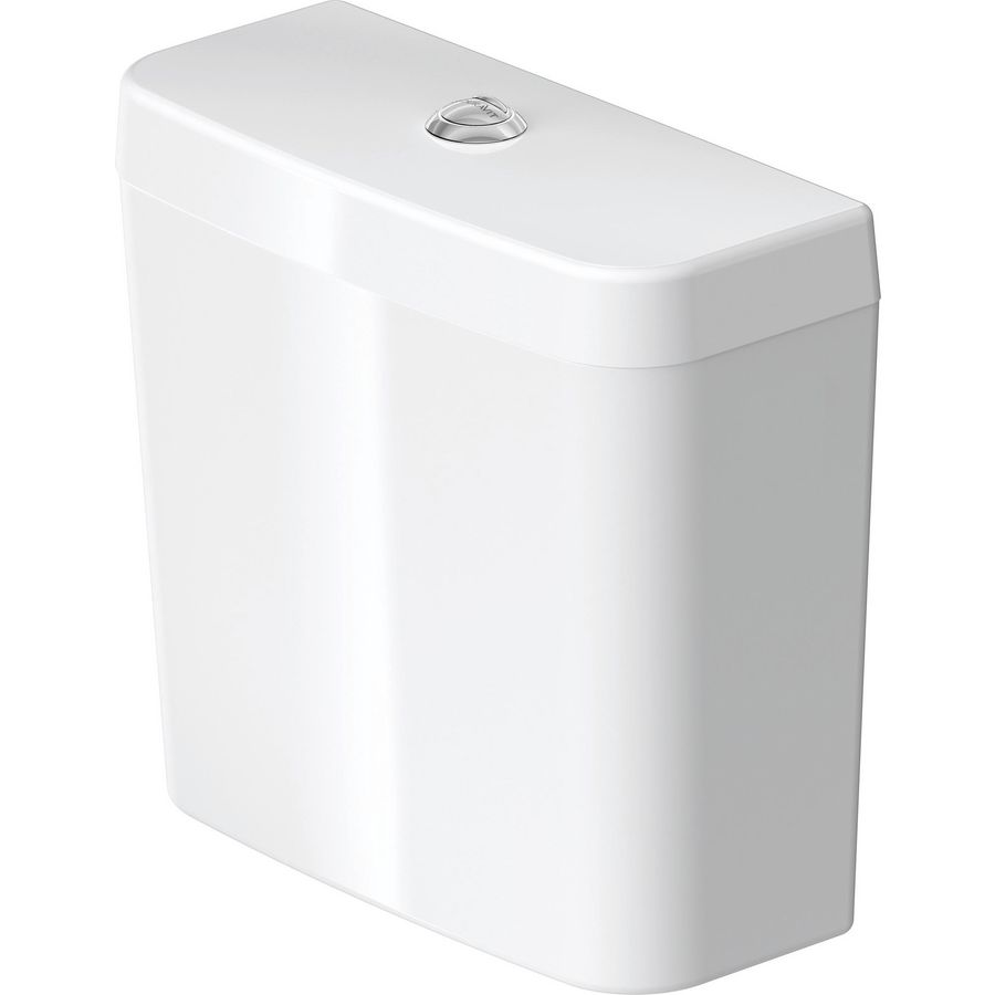 Reservoir D-Code wit, met mech. 6/3 L, DF, onderaansl., 3/8