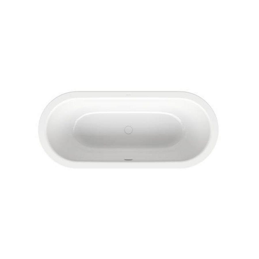 Bad BetteStarlet Flair Oval 1580x680mm Starwhite 1 grpbor.