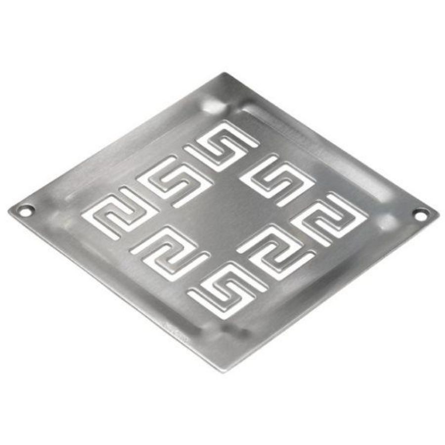 Rooster RVS304 140x140x2 mm vastgeschroefd Athens
