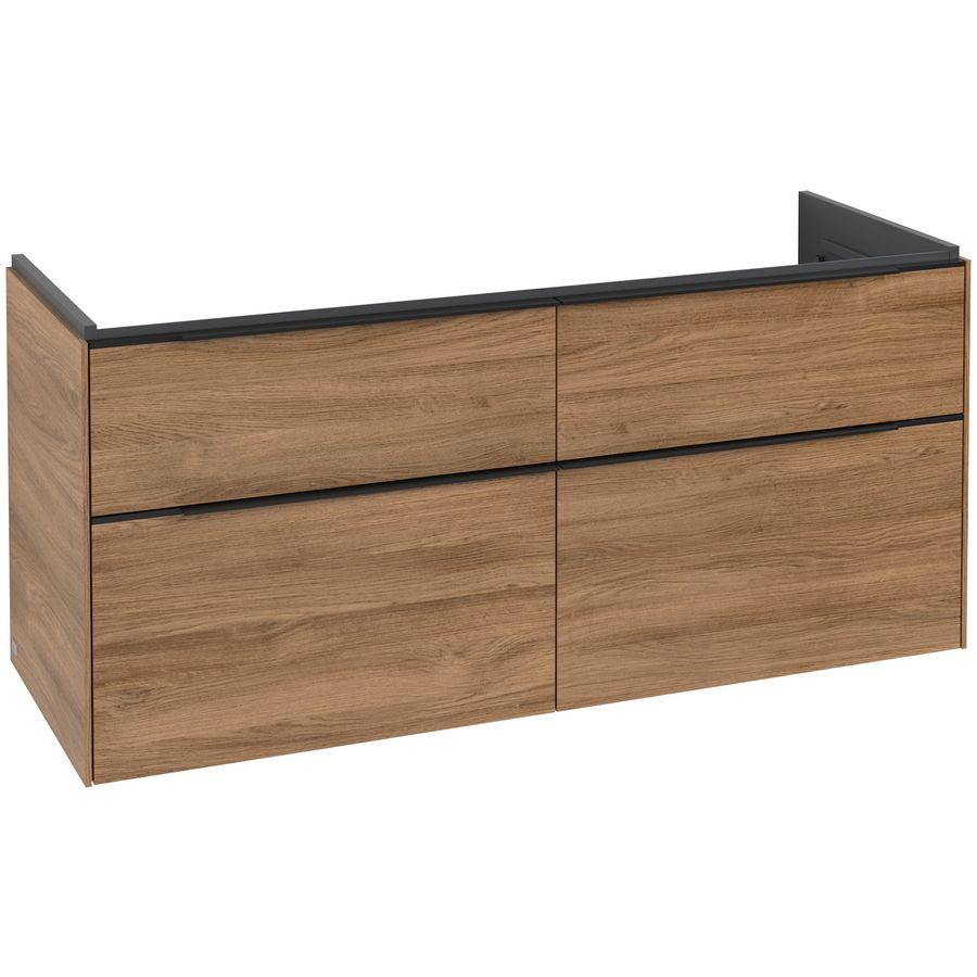 Wastafelonderkast Subway 3.0 1272x576x478mm Oak Kansas C56801RH