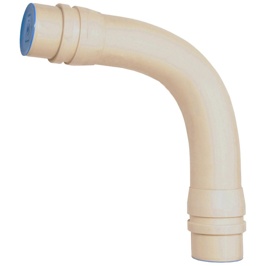 PVC bocht 90° 160mm PN10 2LB3 creme