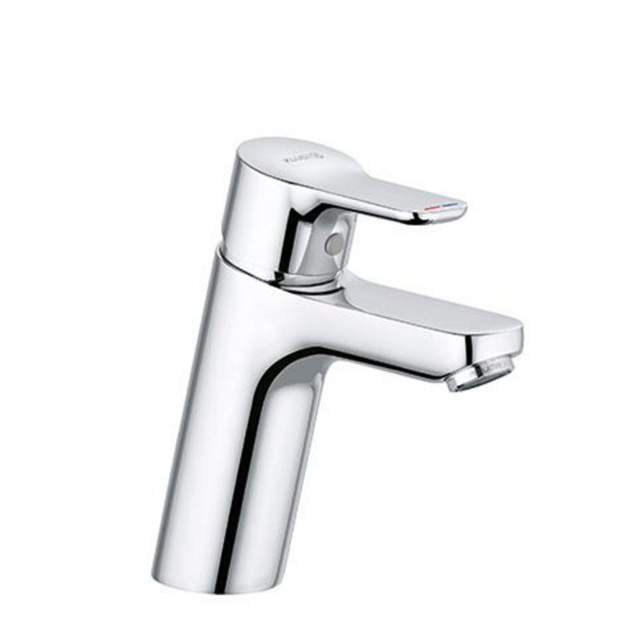 Pure&easy wastafelmengkraan zonder waste 100 chroom