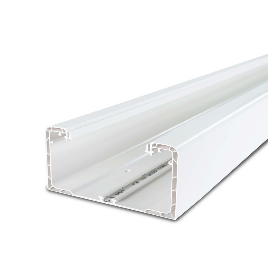 Lengte a 2m. kabelkanaal M5 KKI 130x70mm met folie