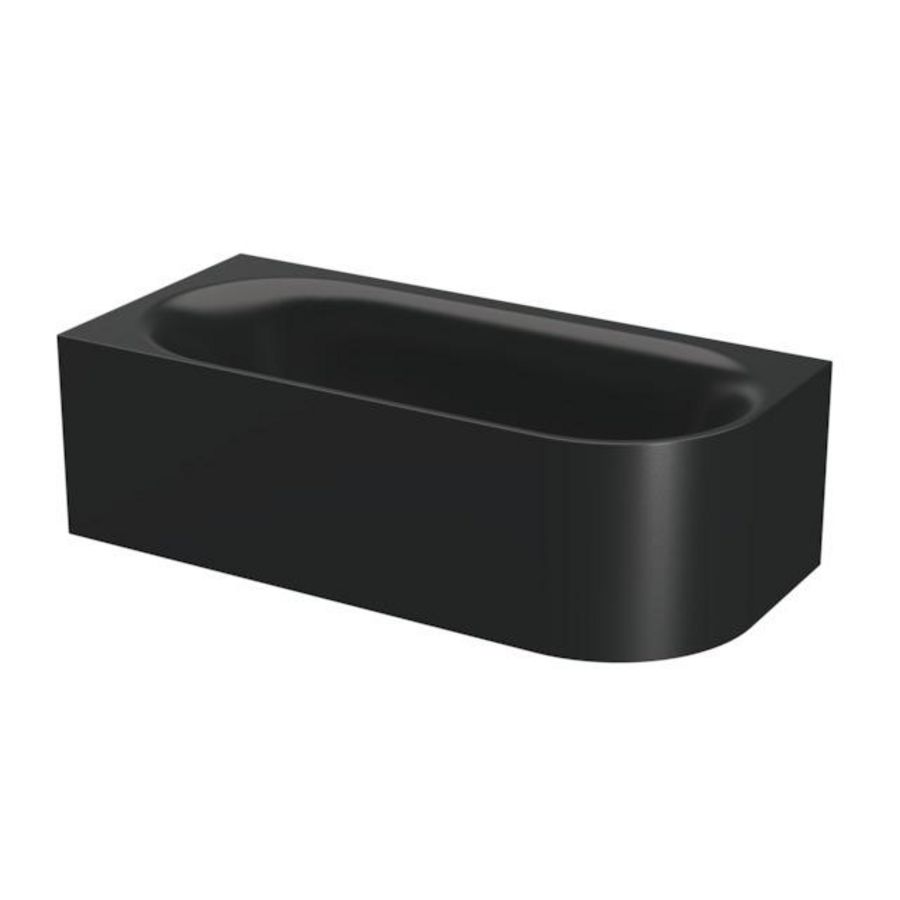 Bad BetteLux Oval IV Silhouette 1850×850mm Ebony