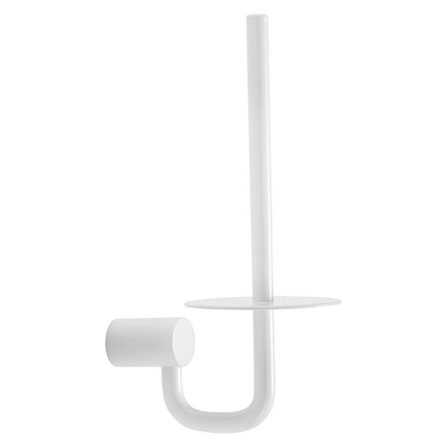 Reserveclosetrolhouder mat wit