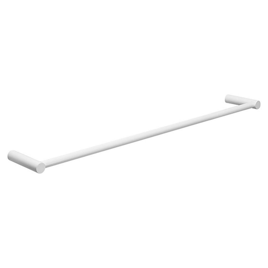 Handdoekhouder 8,5 x 60 cm, enkel mat wit