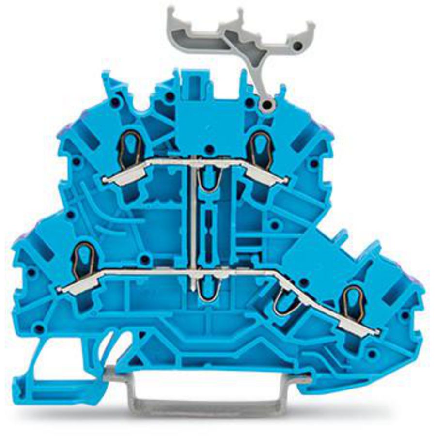 2-etageklem 4-draads rijgklem N blauw 2000-2239 VVE=50