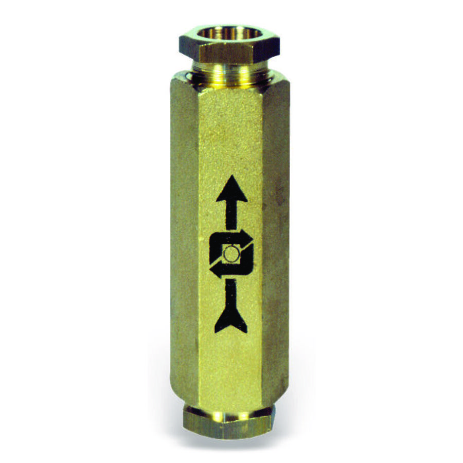 Terugslagklep VRU F/F 3/8"