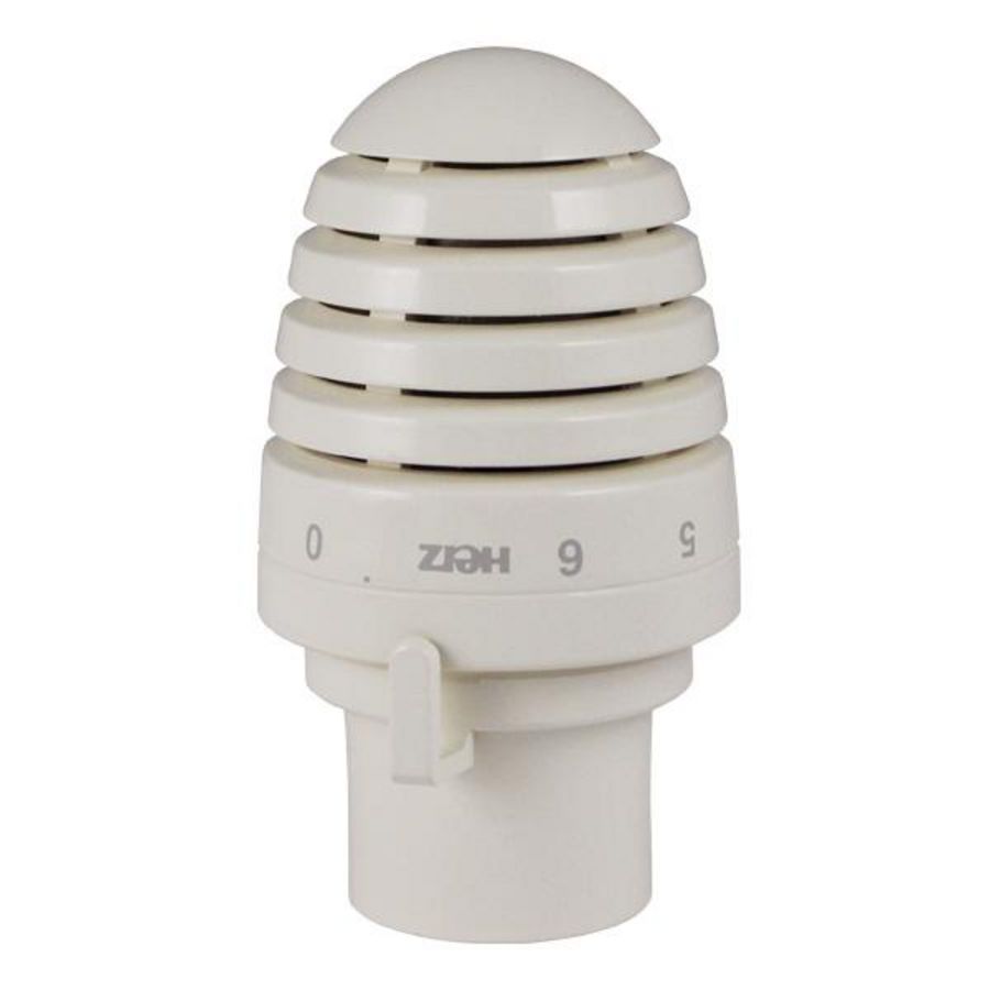 Thermostatisch regelelem. D DE LUXE Pergamon click met 0