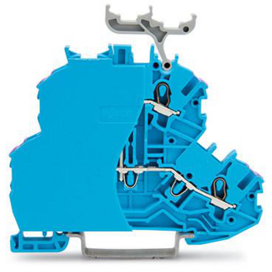 2etageklem 4-draads rijg afsl.plaat 2000-2209/099-000 VVE=50