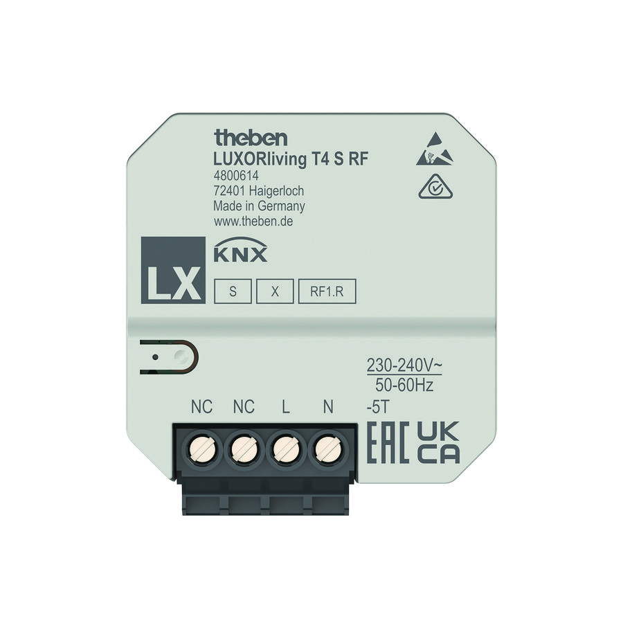 Binaire ingang 4-voudige RF toetsinterface inb.LUXORliving
