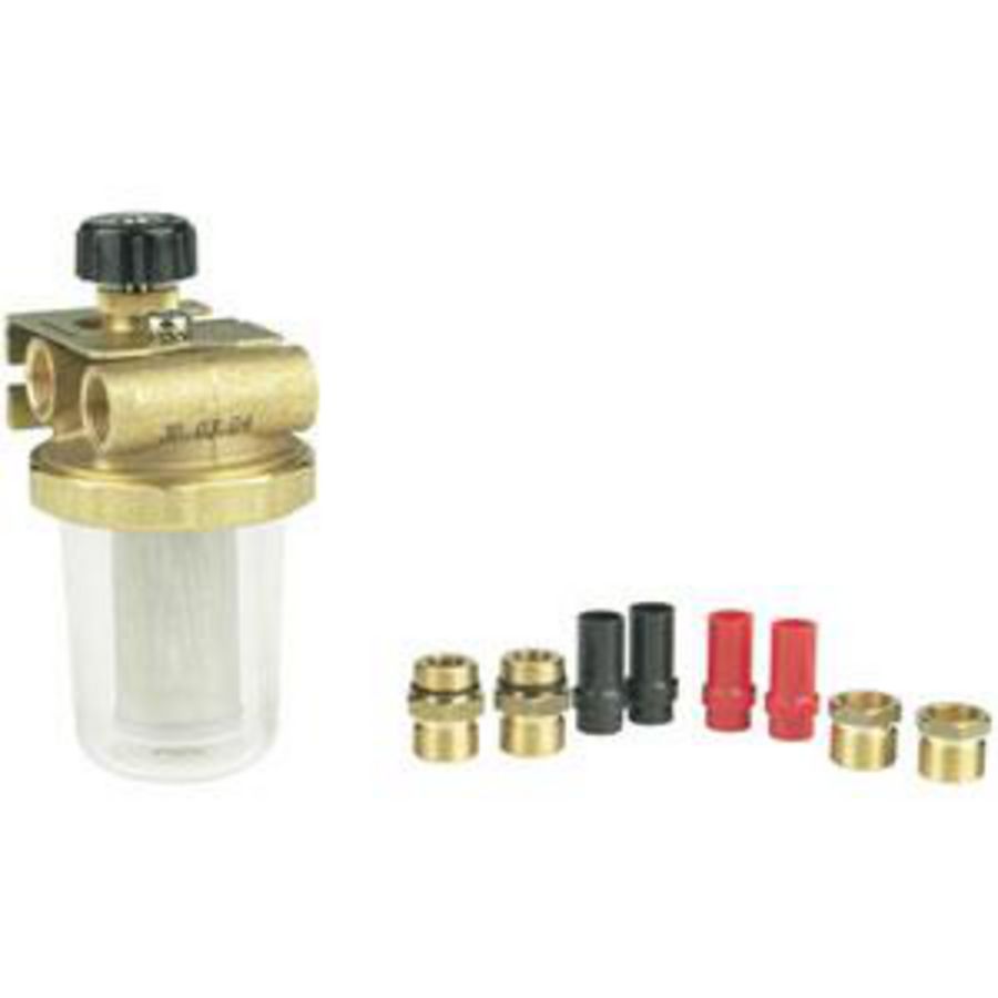 Dubbele filter RG-CN debiet 500L/u 260 mu.m