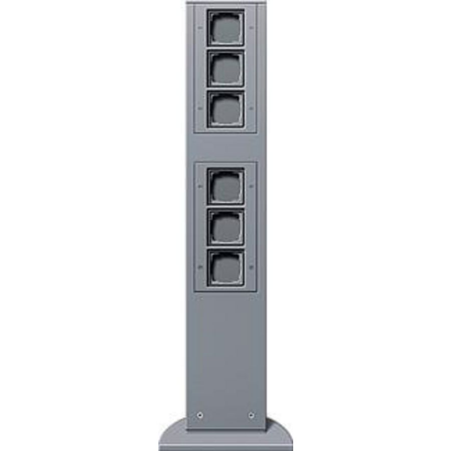 E-zuil 6x lege unit 769mm Gira energiezuil kl.alum.