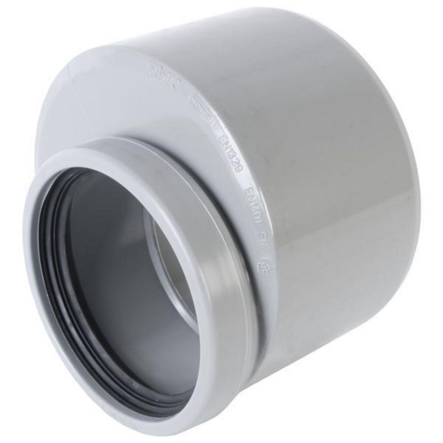 Wafix PVC manchet inzetverloopring 160x125mm SN4 grijs