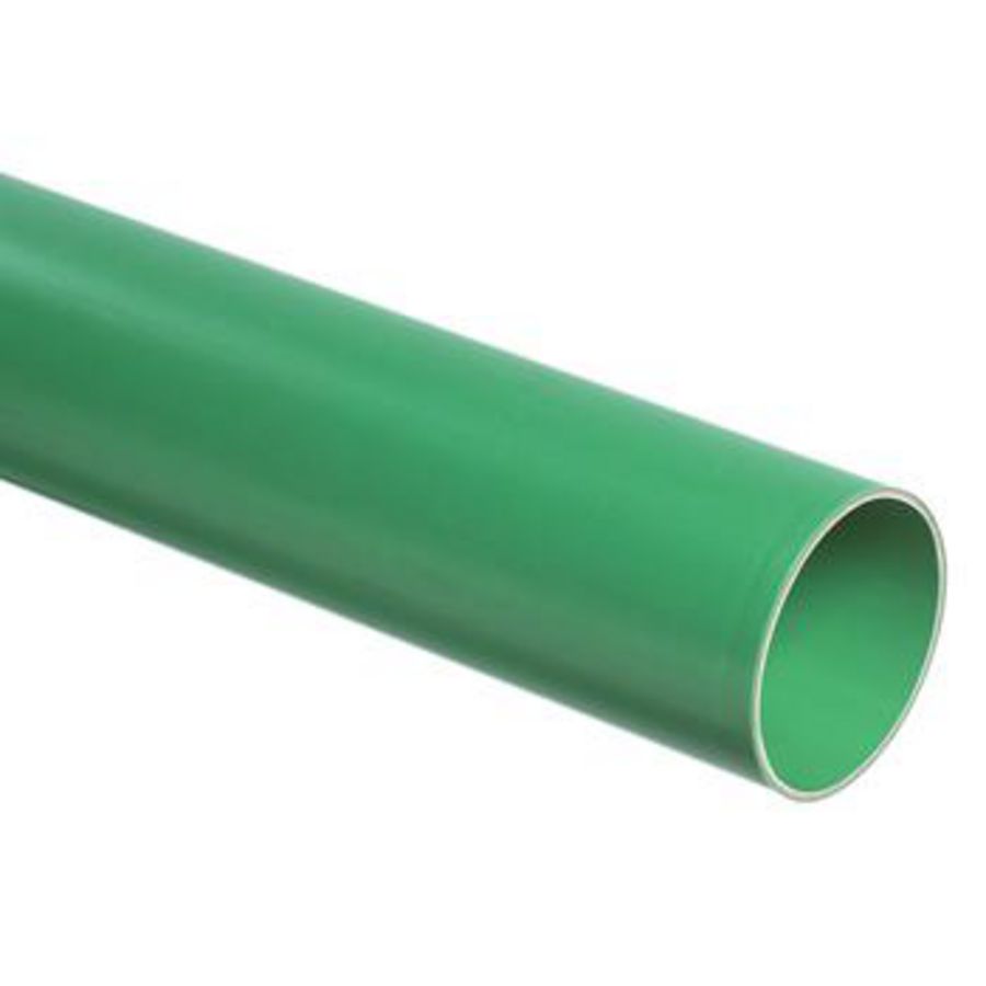 Lengte a 5mtr. PVC Ultra-3 schoon water afvoerbuis groen (HWA) 125mm SN8