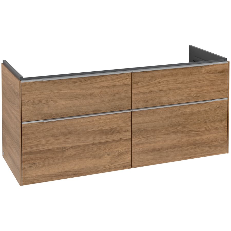 Wastafelonderkast Subway 3.0 1272x576x478mm Oak Kansas C568L0RH